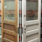 32"x83"x1.75" Antique Vintage Old Reclaimed Salvaged SOLID Wood Entry Doors Window Wavy Glass