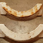 Pair Vintage Old Reclaimed Salvaged Deco Steel Metal Dresser Drawer Cabinet Furniture Door Pulls Handle
