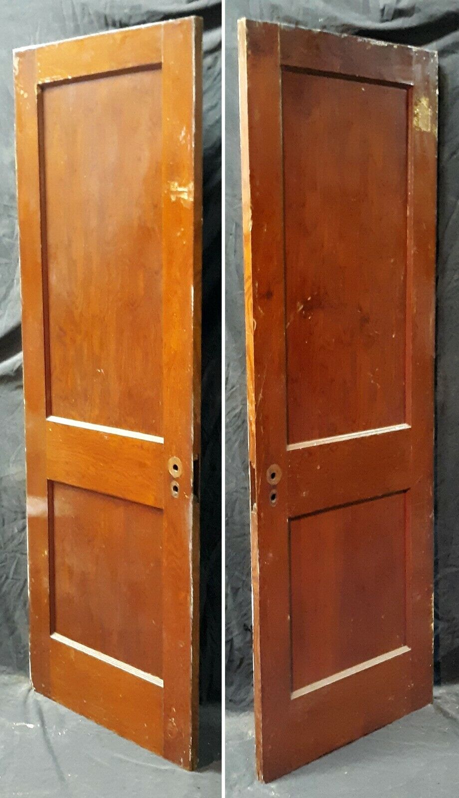 28"x77" Antique Vintage Old Reclaimed Salvaged Interior SOLID Wood Wooden Closet Pantry Door Panels