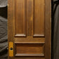 29"x95" Antique Vintage Old Reclaimed Salvaged Victorian Cypress Oak Wood Wooden Interior Door 5 Panels