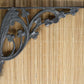 CLEANED Antique Vintage Old Reclaimed Salvaged Cast Iron Ornate Victorian Shelf Bracket Support