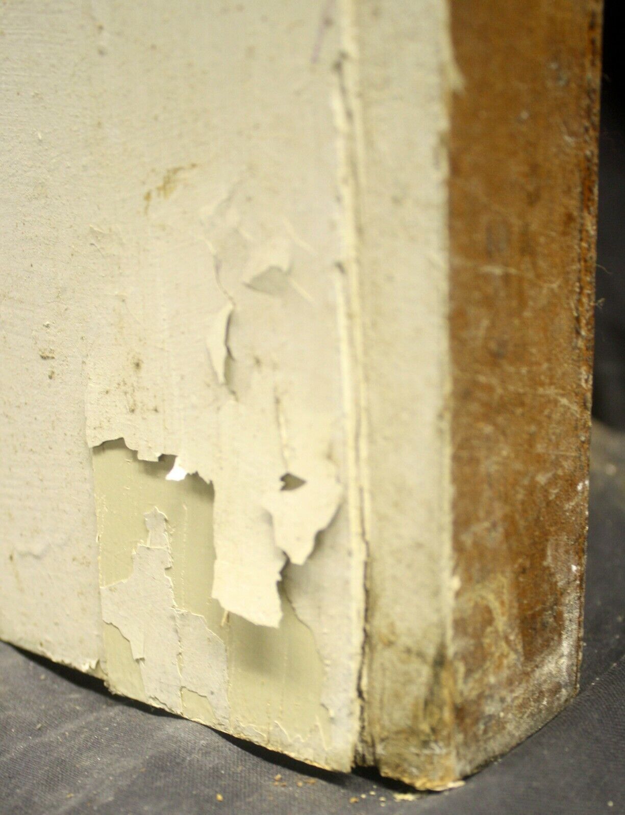 30"x82"x1.75" Antique Vintage Old Reclaimed Salvaged Wood Wooden Interior Door Flat Single Panel
