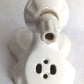 Antique Old Reclaimed Salvaged Ceramic Bathroom Wall Mount Sconce Collectible Retro Lighting - Germany