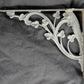 CLEANED Antique Vintage Old Reclaimed Salvaged Cast Iron Ornate Victorian Shelf Bracket Support