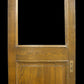 42"x95"x1.75" Antique Vintage Old Reclaimed Salvaged SOLID Wood Wooden Entry Door Window NO Glass