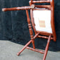 Antique Vintage Old Reclaimed Salvaged Victorian SOLID Wood Wooden Bench Foot Stool Ottoman Stand