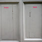 32"x80" Antique Vintage Old Reclaimed Salvaged Victorian Interior SOLID Wood Wooden Door Raised Panel