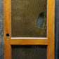 31.5"x79" Antique Vintage Old Reclaimed Salvaged Interior SOLID Wood Wooden Door 2 Window