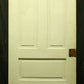 30"x77.5" Antique Vintage Old Reclaimed Salvaged Victorian Interior SOLID Wood Wooden Door 4 Panels
