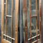 32"x80" Antique Vintage Old Reclaimed Salvaged SOLID Wood Wooden Interior Entry Door Windows Craftsman Mission Arts and Crafts Style