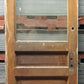 32"x83"x1.75" Antique Vintage Old Reclaimed Salvaged SOLID Wood Entry Doors Window Wavy Glass