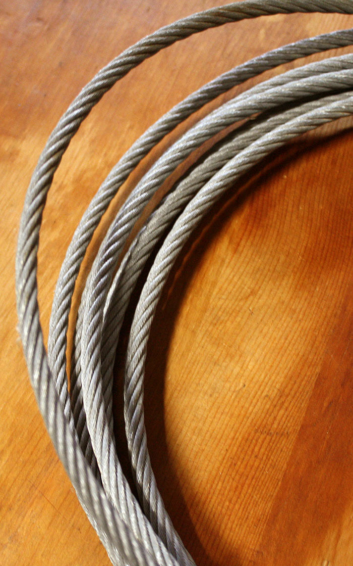 225 ft 69 M Unused 3/16" 5 mm Galvanized Steel Metal Cable Rope Rigging Rig Wire
