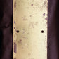 3.5"x15" Distressed Vintage Old Reclaimed Salvaged Solid Brass Patina Swinging Pivot Door Push Plate