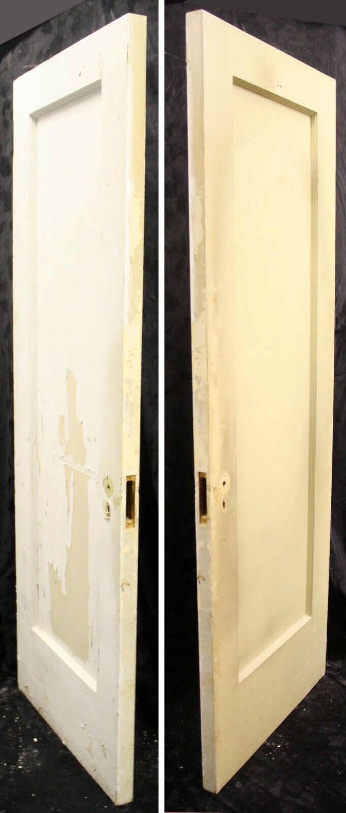 4 available 28"x80"x1.75" Antique Vintage Old Reclaimed Salvaged Wood Wooden Interior Doors Flat Panel
