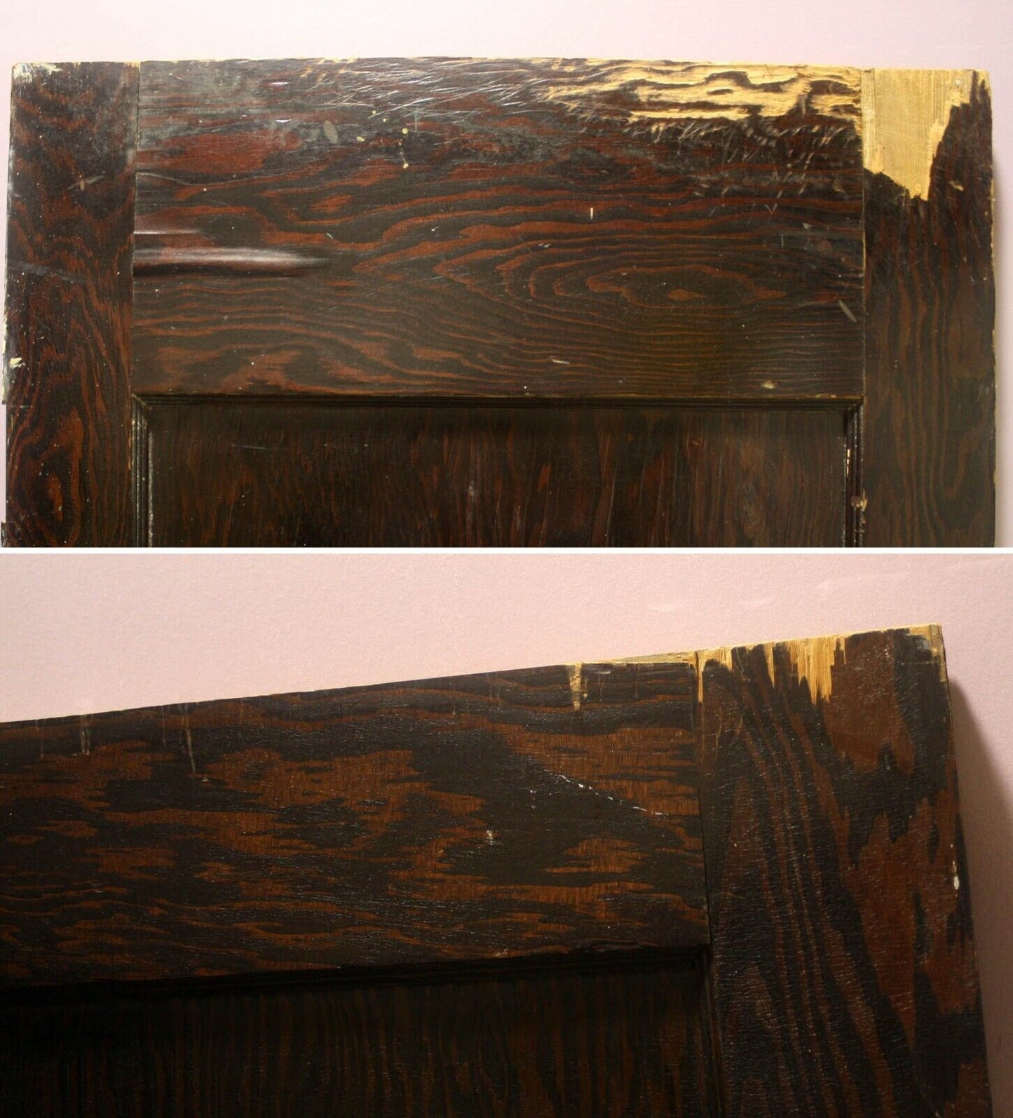3 available 30"x79" Antique Vintage Old Reclaimed Salvaged Interior SOLID Wood Wooden Door Single Panel