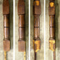 51"H Antique Vintage Old Reclaimed Salvaged Victorian Oak Wood Wooden Staircase Stair Newel Post Column Baluster