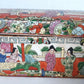 Chinese Box Lidded Glazed Ceramic Porcelain Gilt Desk Geisha Floral Butterflies