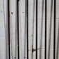 80"x60" Antique Vintage Old Reclaimed Salvaged Picket Cast Iron Metal Gate Fence Fencing Panel Section