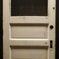 2 available 34"x82"x1.75" Antique Vintage Old Reclaimed Salvaged SOLID Wood Entry Doors Window Wavy Glass