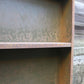 36"x72" Antique Vintage Old Reclaimed Salvaged Industrial Steel Metal Shelf Book Case