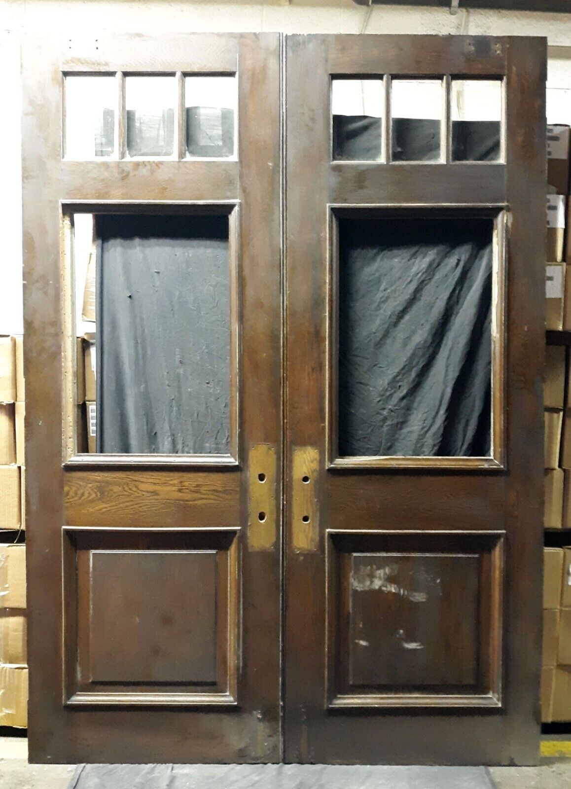 Classic Door Handle Pair Antique French Door Pull Front Door 