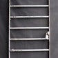 57"x15" Antique Vintage Old Reclaimed Salvaged Steel Iron Metal Fence Gate Door Panel Window Guard Grille