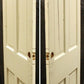 32x79" Antique Vintage Old Reclaimed Salvaged Victorian Interior SOLID Wood Wooden Door 4 Stacked Panel