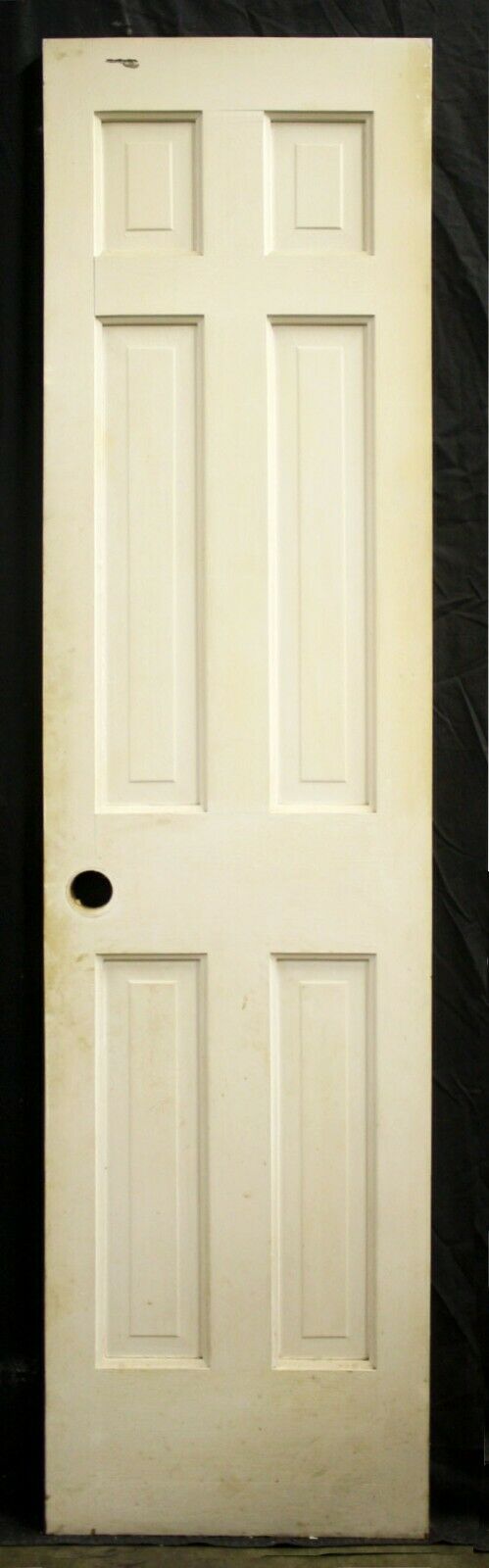 19.5"x80" Antique Solid Old Salvaged Reclaimed Wood Wooden Pantry Closet Interior Door 6 Panels