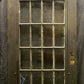 36.5"x85.5" Antique Vintage Old Reclaimed Salvaged Wooden Storm Screen Exterior Door Window Wavy Glass