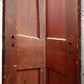 32"x90" Antique Vintage Old Salvaged Reclaimed Victorian Wood Wooden Interior Door Flat Recessed 2 Panels