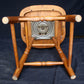 Vintage Old Windsor Oak SOLID Wood Wooden Kitchen Bar Counter Swivel Chair Stool