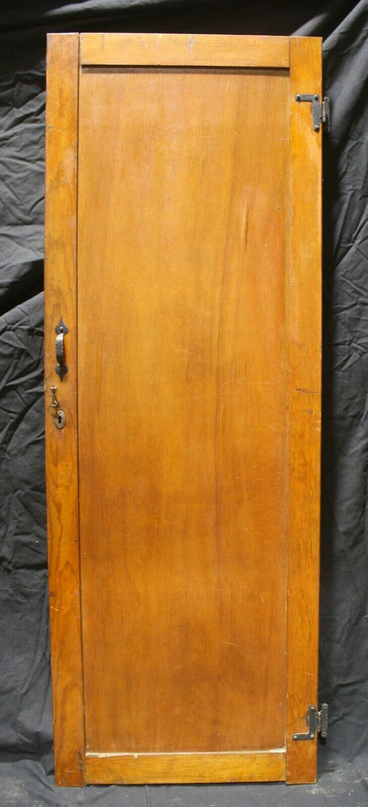 22"x63" Antique Vintage Old Reclaimed Salvaged SOLID Wood Wooden Interior Cabinet Pantry Closet Door