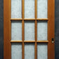 58"x78" Pair Antique Vintage Old Reclaimed Salvaged French Double Pocket Interior Doors Window Glass