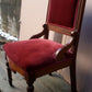 Antique Vintage Old Reclaimed Salvaged Carved Eastlake SOLID Wood Wooden Side Dining Accent Chair