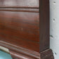 Vintage Antique Old Reclaimed Salvaged Mahogany Wood Wooden Full Sz Bed Frame Head Foot Board Headboard