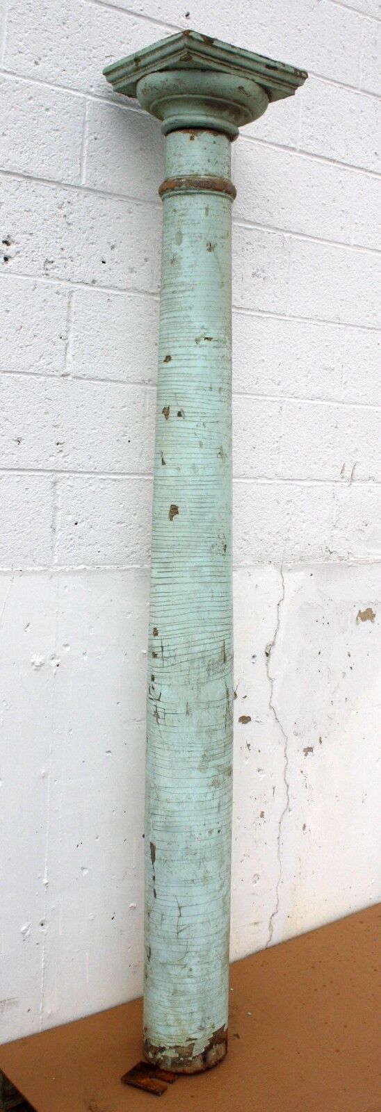 7" Antique Vintage Old Reclaimed Salvaged SOLID Wood Load Bearing Structural Porch Column Pillar Post