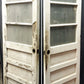 36"x80"x1.75" Antique Vintage Old Reclaimed Salvaged SOLID Wood Wooden Front Entry Exterior Door 3 Window Glass Panels