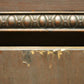 Antique Vintage Old Reclaimed Salvaged Wood Wooden Bowed Glass Curio China Cabinet Server Breakfront