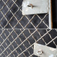 5 available 46"x83" Vintage Old Reclaimed Salvaged Steel Metal Fence Gate Door Panel Grille Industrial Factory