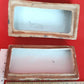 Chinese Box Lidded Glazed Ceramic Porcelain Gilt Desk Geisha Floral Butterflies