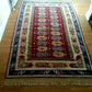 77"x130" Antique Vintage Old Handmade Hand Woven Wool Cotton Reversible Kilim Flat Weave Area Rug