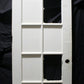 32"x94"x2" Antique Vintage Old Reclaimed Salvaged Wooden Wood Exterior Entry French Door 10 Window Glass