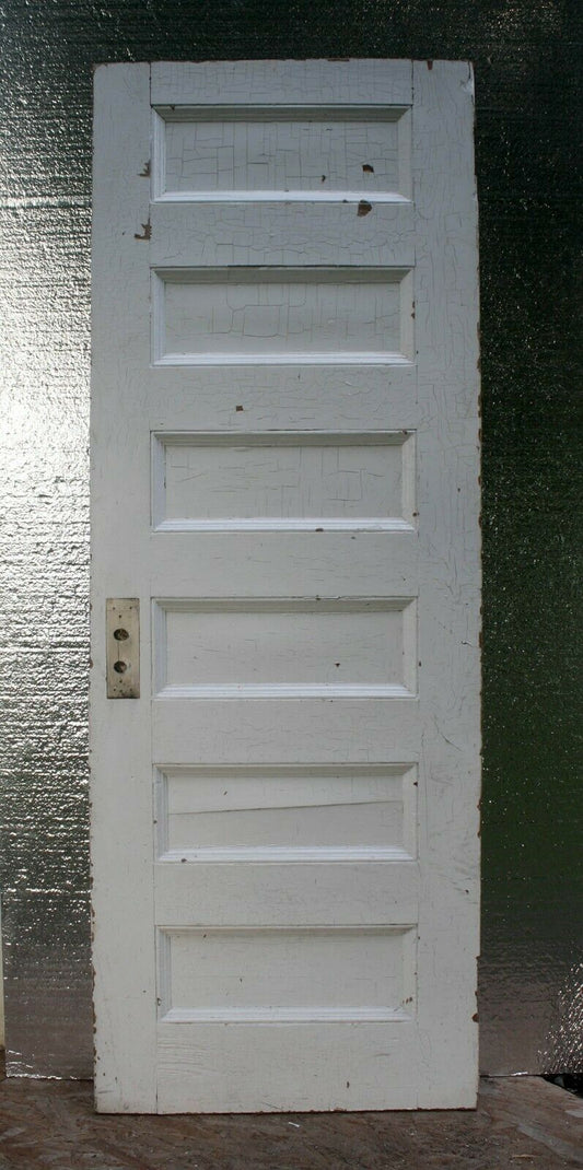28"x77" Antique Vintage Old Reclaimed Salvaged SOLID Wood Wooden Interior Closet Pantry Door Panels