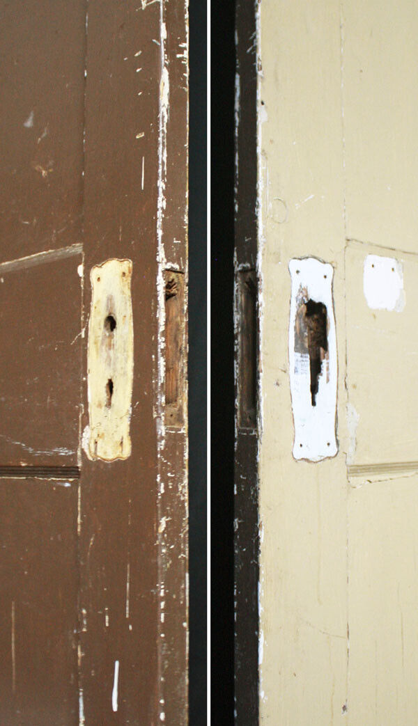 4 available 30"W Antique Vintage Old Reclaimed Salvaged Solid Wood Wooden Interior Door Panel