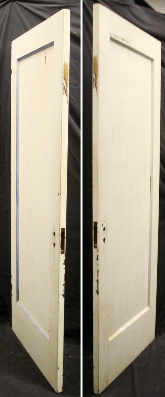 2 available 30x77 Antique Vintage Old Salvaged Reclaimed SOLID Wooden Interior Pantry Door Single Panel