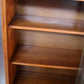 Vintage Antique Old Reclaimed Salvaged China Curio Cabinet Server Buffet Breakfront Wood 2 Glass Doors