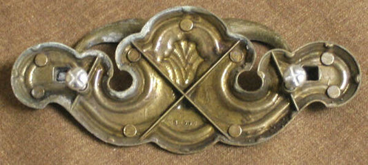 5 available Vintage Old Salvaged Reclaimed Metal Empire Patina Drawer Cabinet Furniture Door Pull Handle Plate