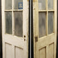 32"x79.5" Antique Vintage Old Reclaimed Salvaged SOLID Wood Wooden Exterior Entry Door Window Glass Lite