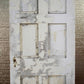 34"x79"x1.5" Antique Vintage Old Reclaimed Salvaged SOLID Wood Wooden Exterior Interior Door 6 Panel