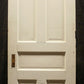 28"x83.5" Antique Vintage Old Reclaimed Salvaged Victorian Interior SOLID Wood Wooden Door 6 Panels